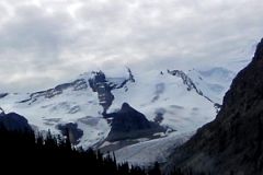 20 Extinguisher Tower and Resplendent Mountain From Helicopter On Flight To Robson Pass